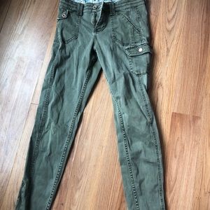 Army green kids jeans
